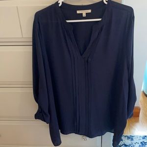 3x Hawthorn Navy blue blouse
